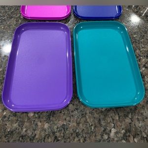 Tupperware Rectangle Plates